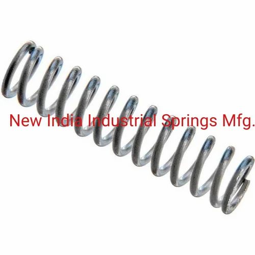 12 mm silver compression spring